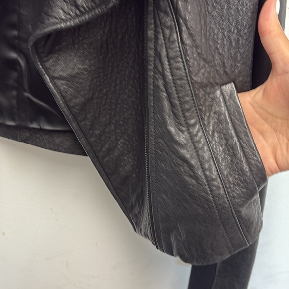 Yigal Azrouel Black Leather Jacket - Picture 5 of 6